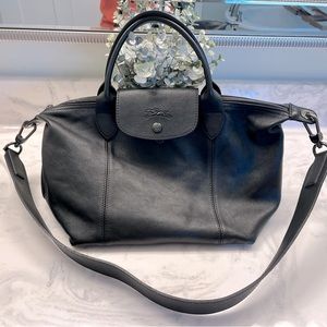 Longchamp Le Pliage Cuir bag
